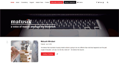 Desktop Screenshot of matusik.com.au