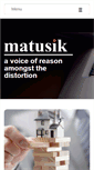 Mobile Screenshot of matusik.com.au